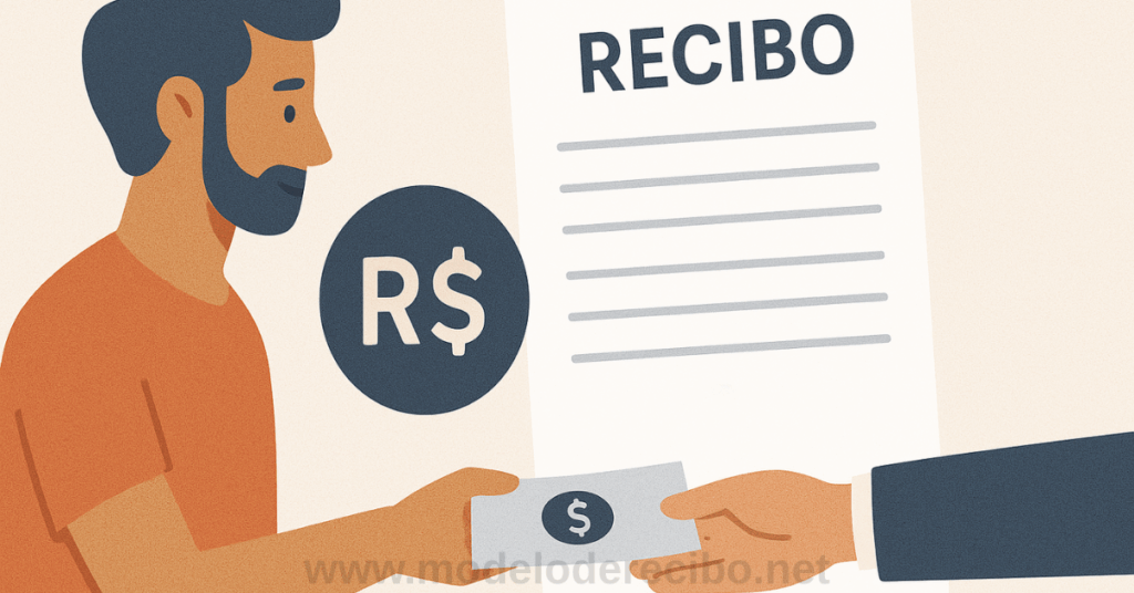 Modelo de Recibo de Pagamento para Autonomo com CPF